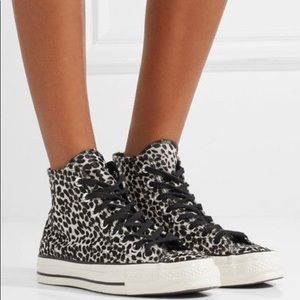 Converse All Star Hi 70 Cheetah Pony Hair Sneaker
